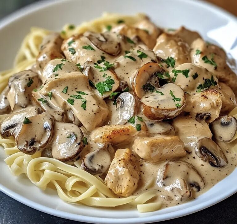 Chicken Mushroom Stroganoff Recipe