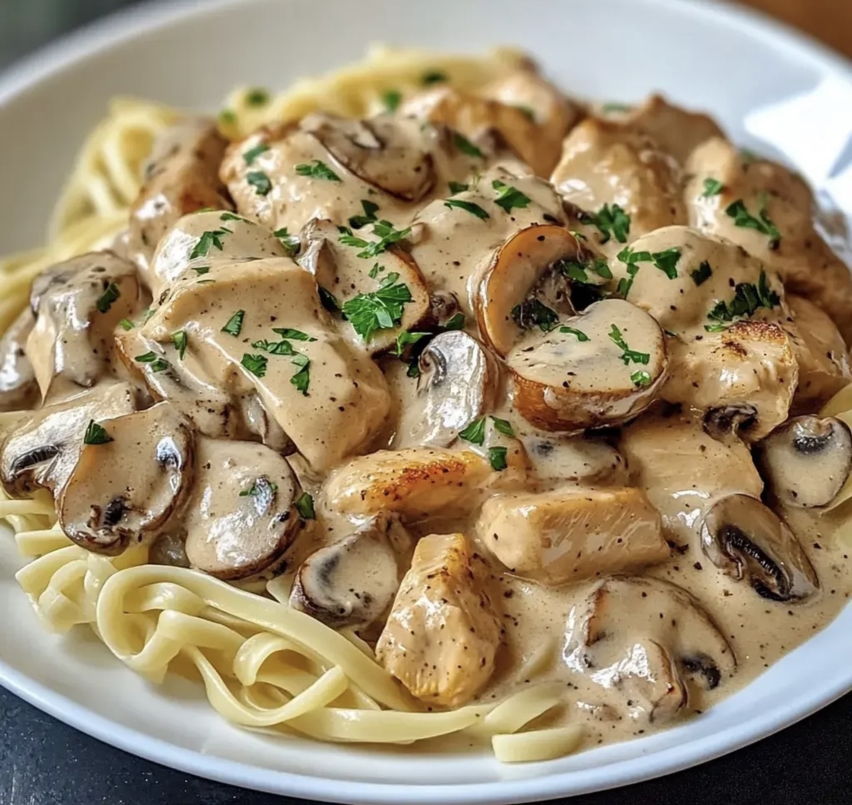Chicken Mushroom Stroganoff Recipe
