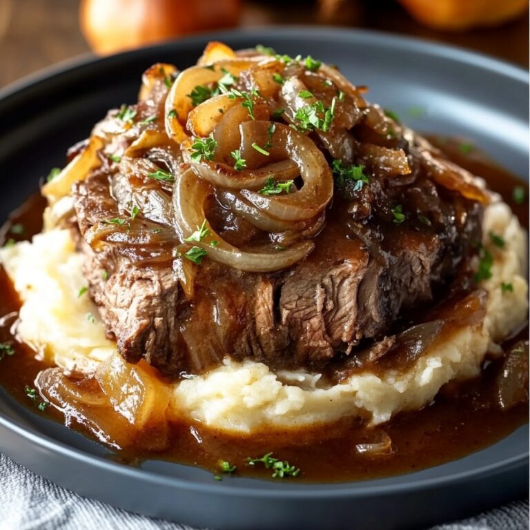 Instant Pot French Onion Pot Roast Recipe