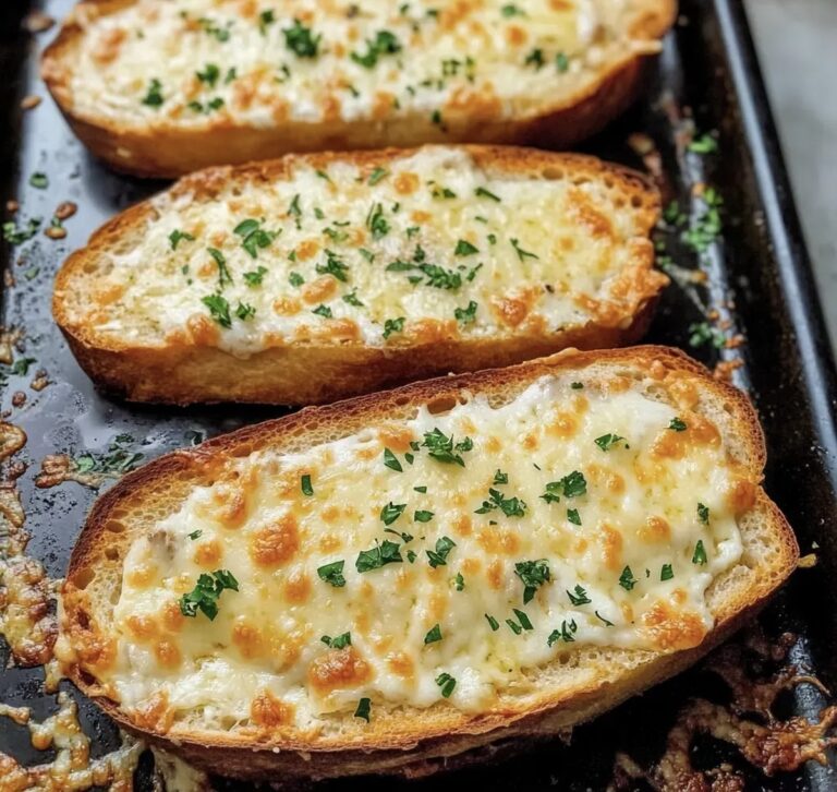 Cheesy Garlic Bread Recipe