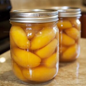 How to Can Peaches Recipe