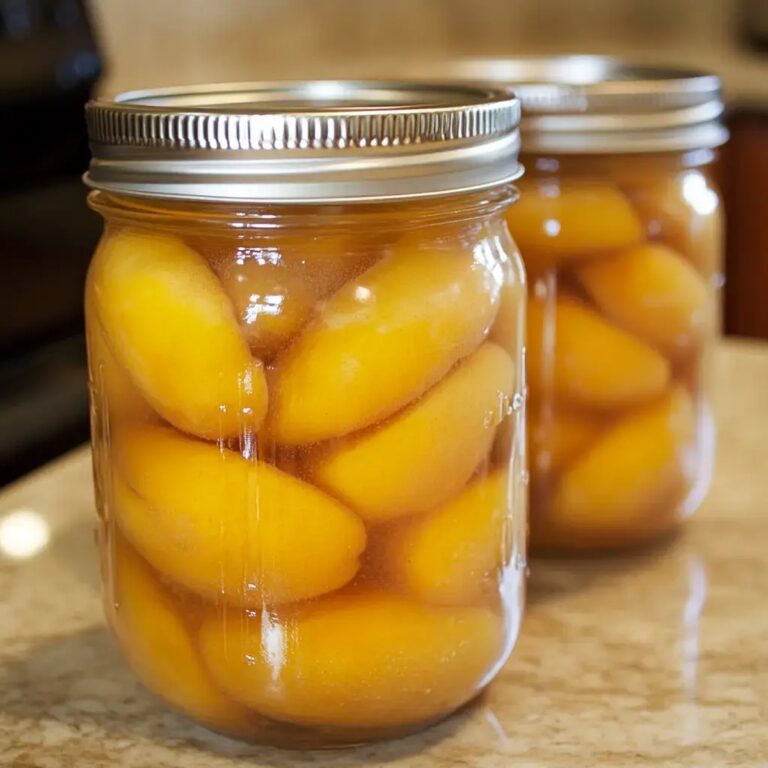 How to Can Peaches Recipe