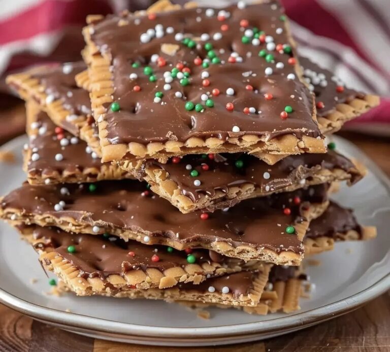 Christmas Crack Saltine Cracker Toffee Recipe