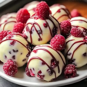 Raspberry Cheesecake Balls Recipe