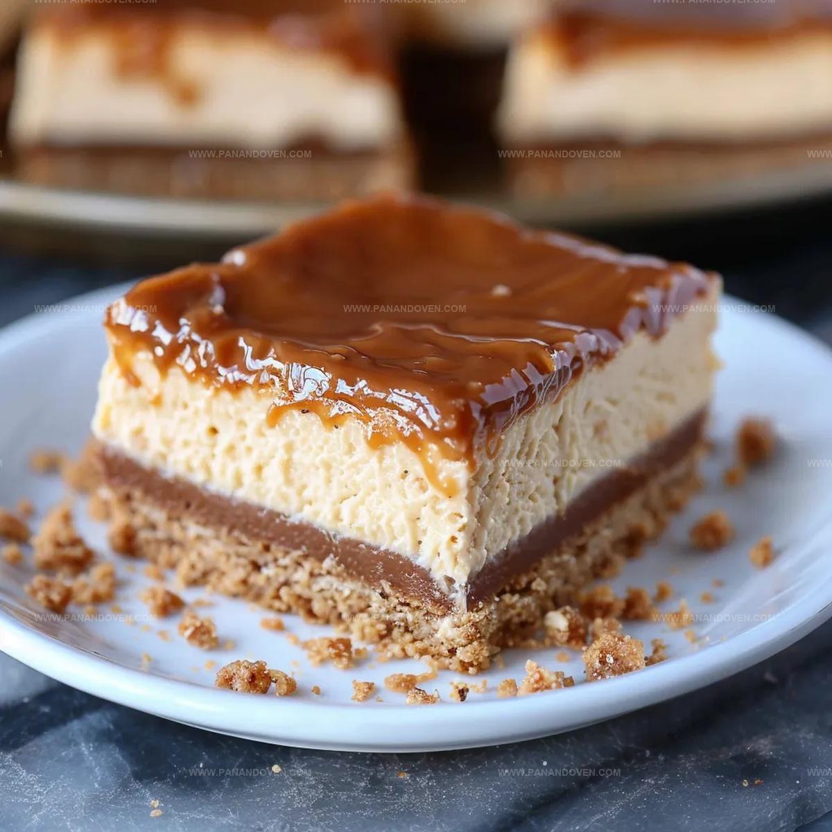 Dulce de Leche Cheesecake Bars Recipe
