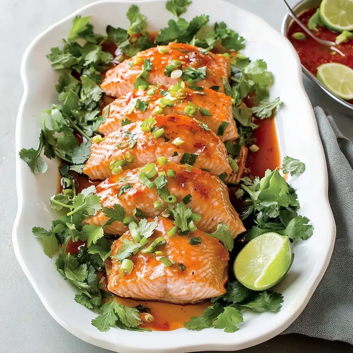 Sweet Chili Glazed Salmon Recipe