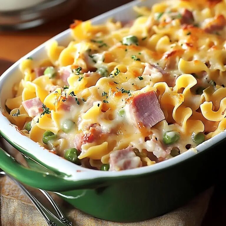 Leftover Ham & Noodle Casserole Recipe
