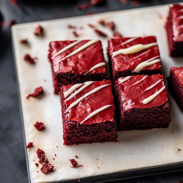 Red Velvet Brownies Recipe