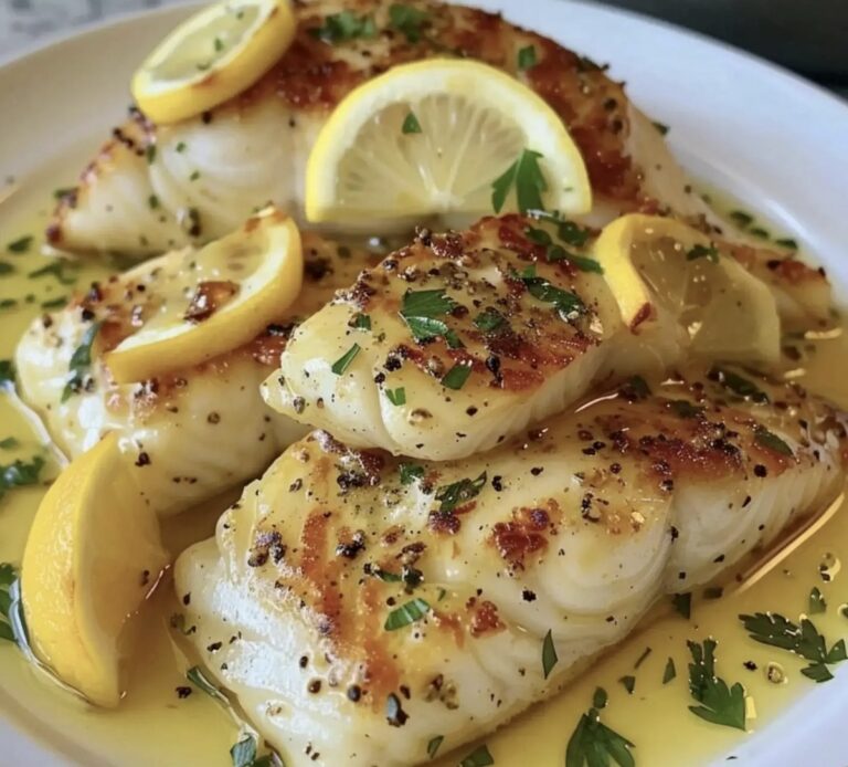 Zesty Lemon Butter Fish Fillet Recipe