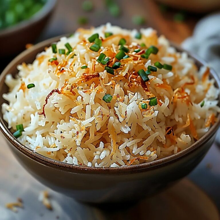 Golden Onion Butter Jasmine Rice Recipe
