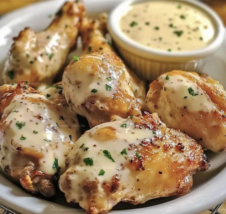 Alfredo Chicken Wings Recipe