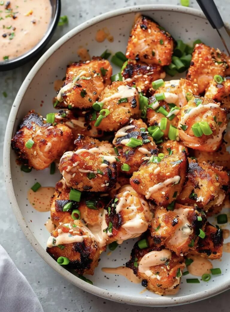 Crispy Salmon with Spicy Sauce Recipe