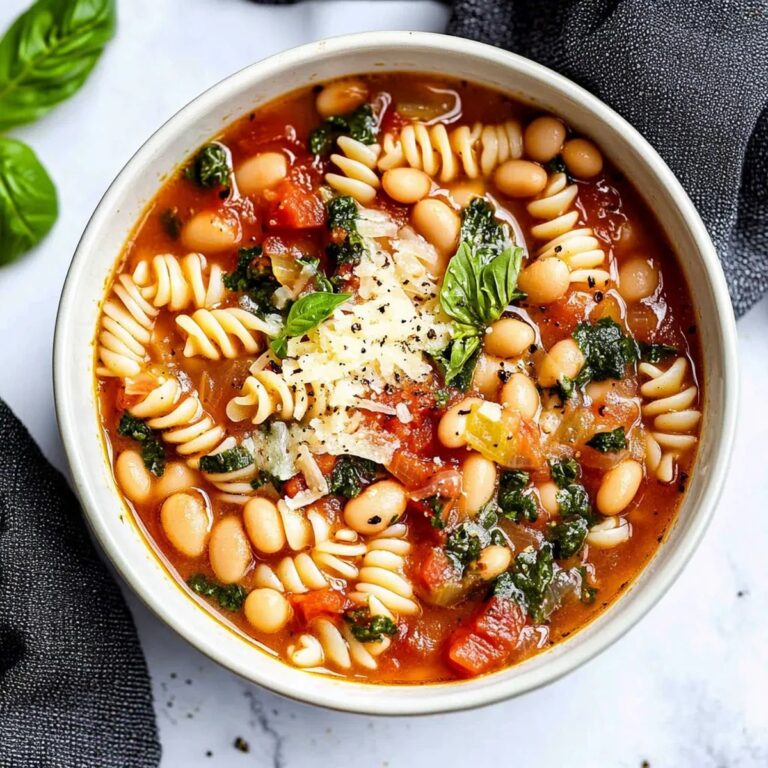 Hearty Italian White Bean Soup With Pasta Recipe