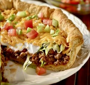 Pillsbury Crescent Roll Taco Bake Recipe
