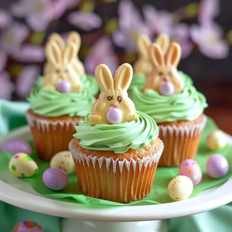 Easter Bunny Cupcakes Recipe