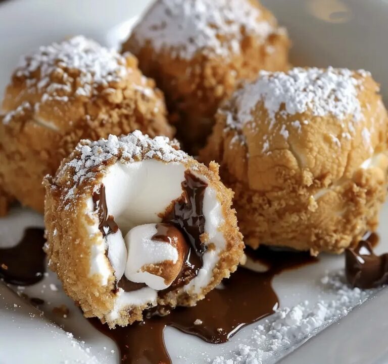 Easy Fried Smores Bombs Recipe