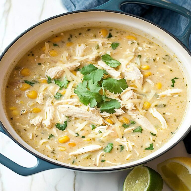 Keto White Chicken Chili Recipe