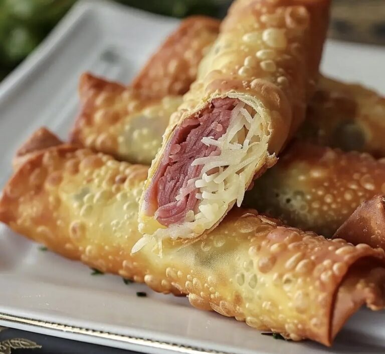 Savory Reuben Egg Rolls Recipe