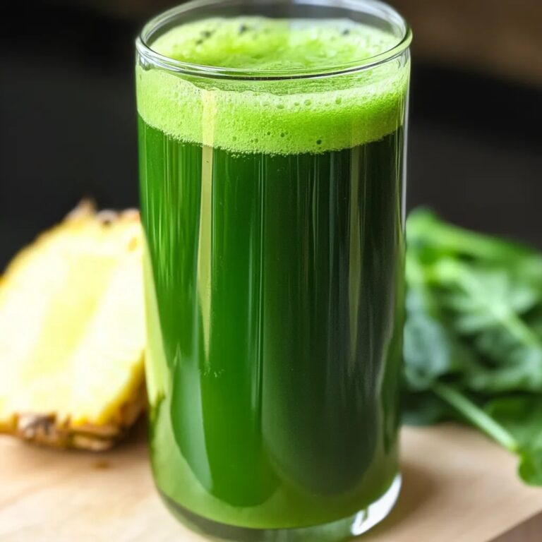 4-Ingredient Green Juice Recipe