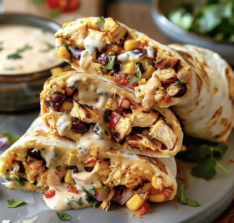 Southwest Chicken Wrap Recipe