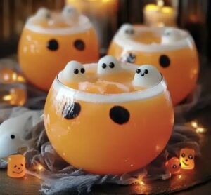 Ghostly Halloween Punch Recipe