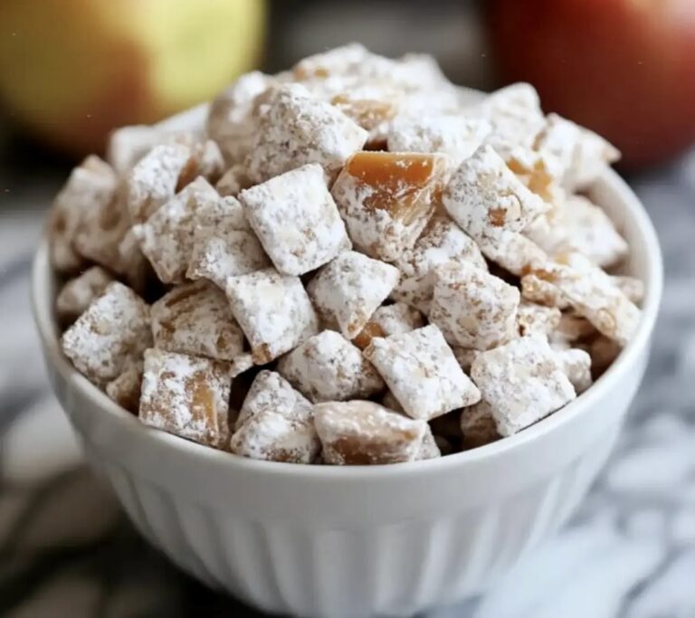 Caramel Apple Puppy Chow Recipe