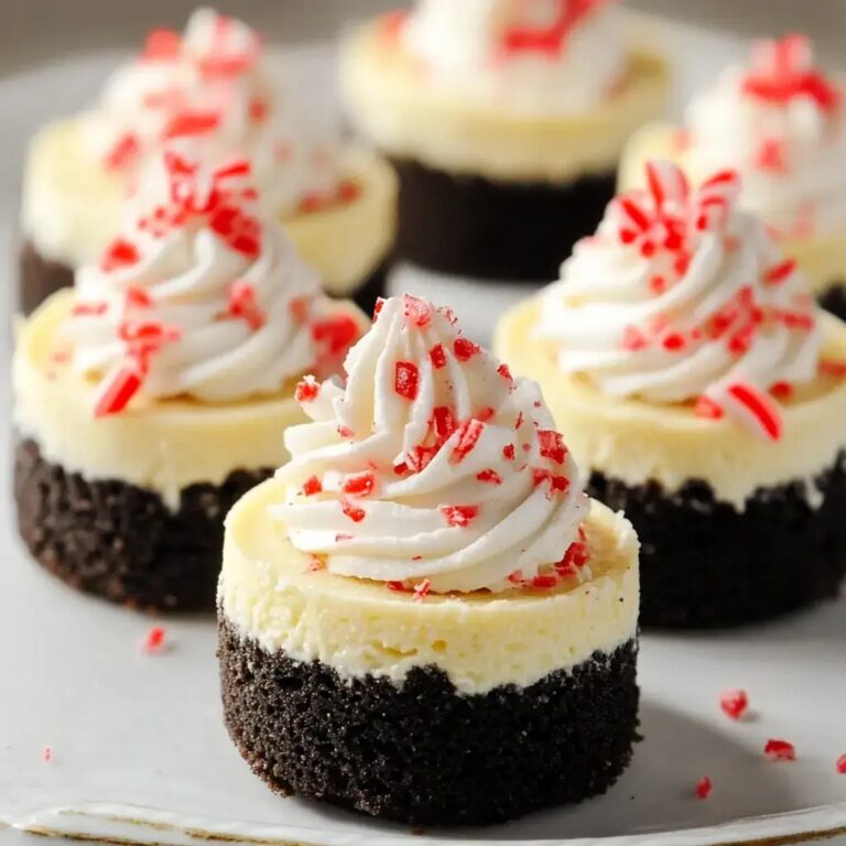 Mini Peppermint Cheesecakes Recipe
