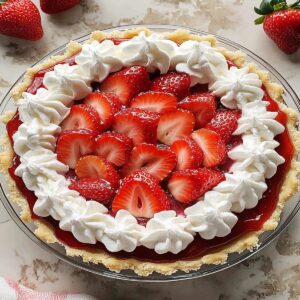 Strawberry Cream Pie Recipe