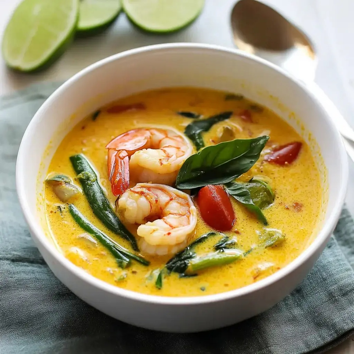 Rich Coconut Shrimp Soup Recipe