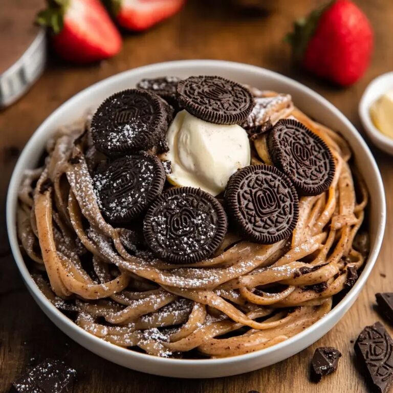 Chocolate Pancake Spaghetti Recipe