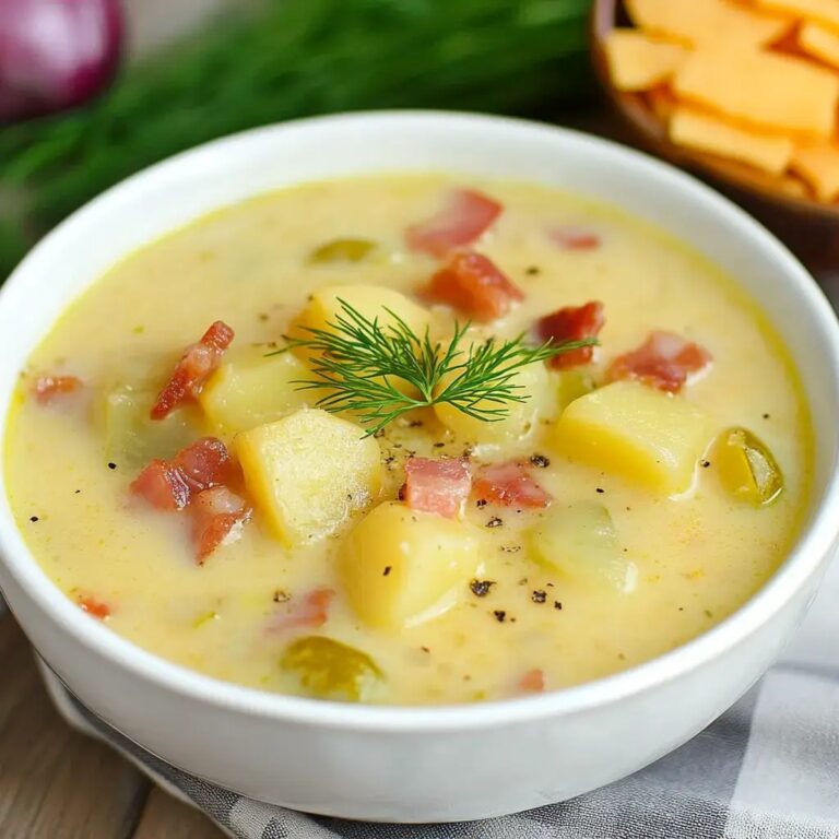Dill Pickle Soup Recipe
