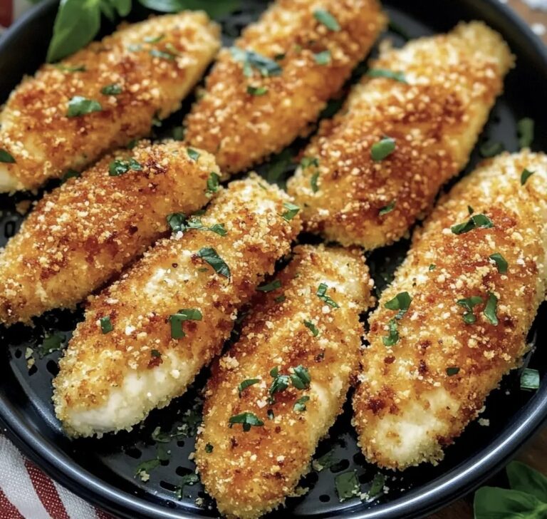 Crispy Parmesan Air Fryer Chicken Tenders Recipe
