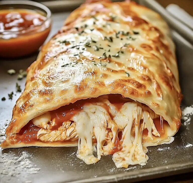 Chicken Parmesan Calzone Recipe