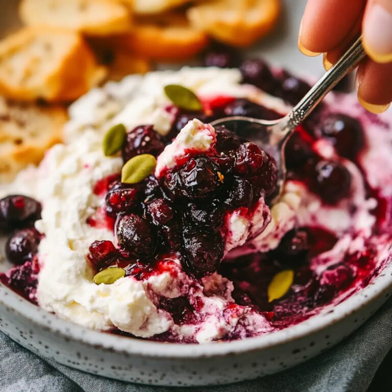 Cranberry Whipped Feta Dip Recipe