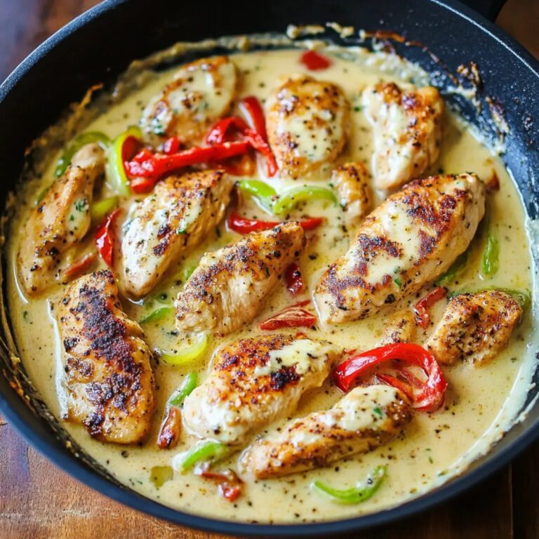 Creamy Pepperoncini Chicken Skillet Recipe