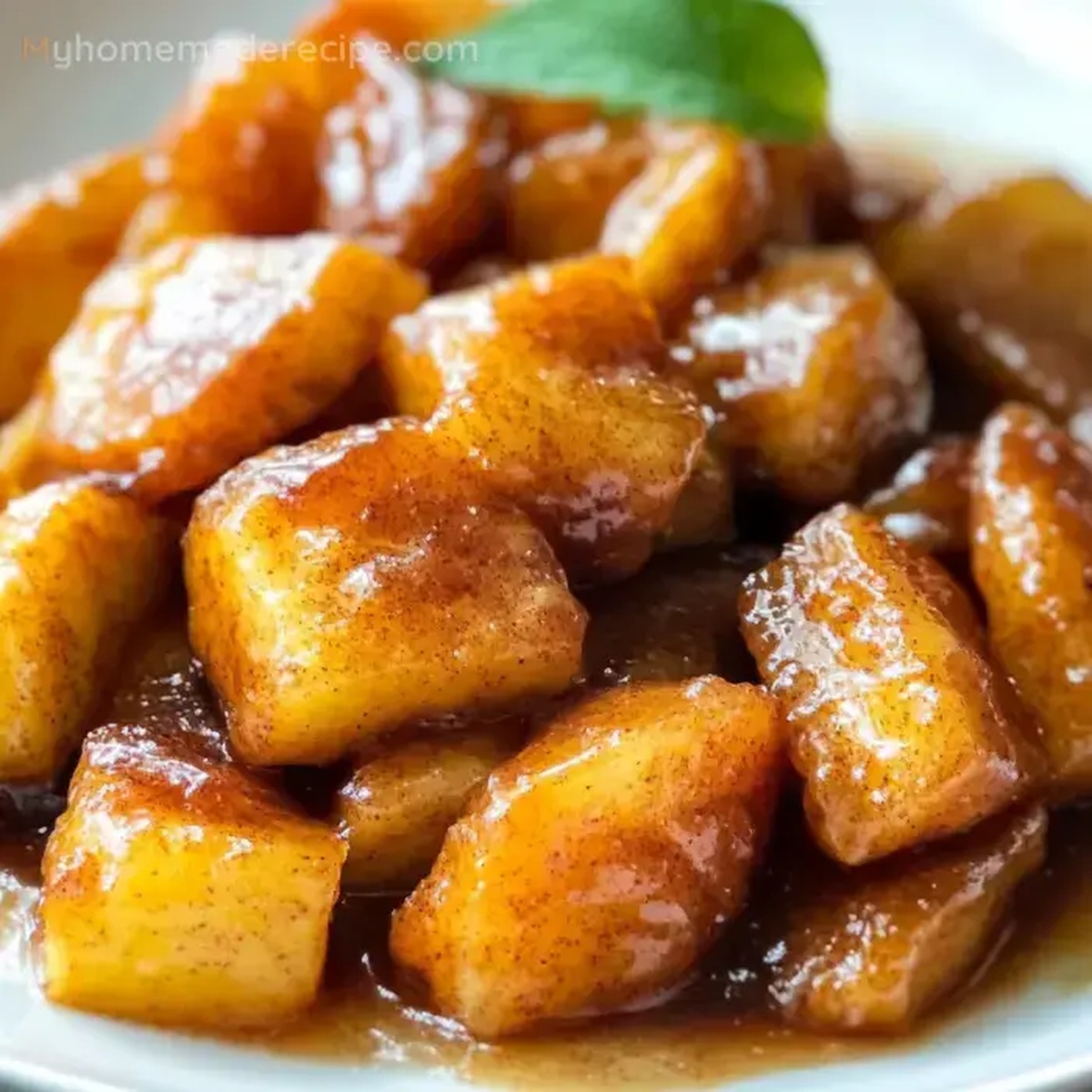 Southern Thanksgiving Cinnamon Fried Apples - Perfect Holiday Dessert Recipe