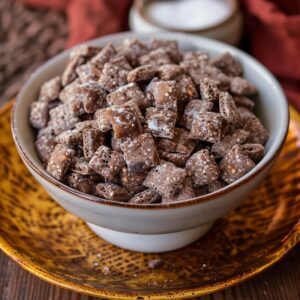 Brownie Batter Puppy Chow Recipe