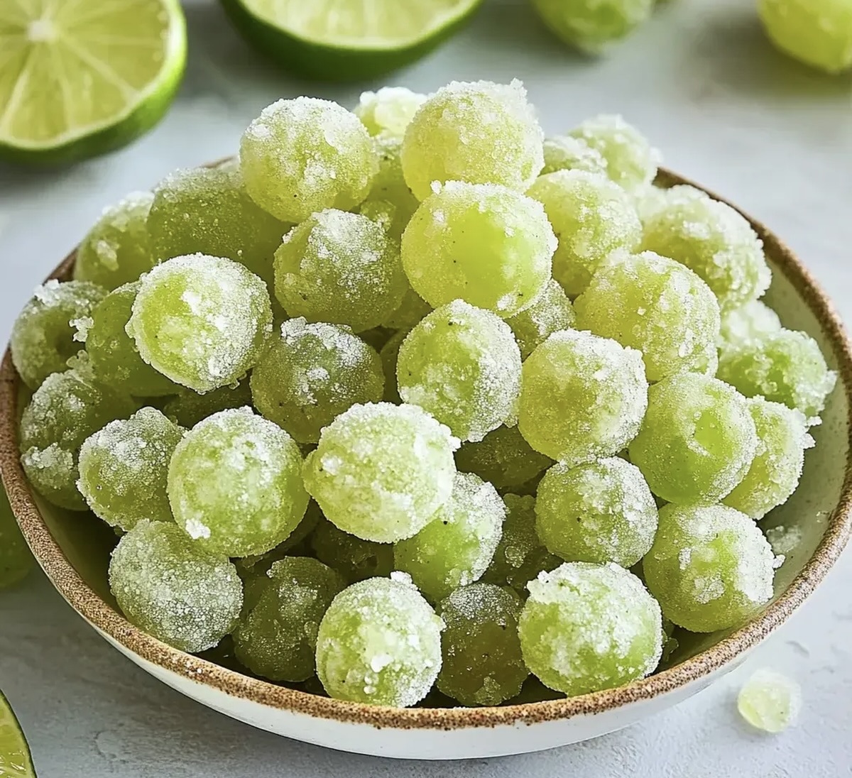 Frozen Candied Grapes Recipe