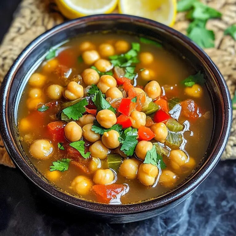 Chickpea Instant Pot Soup (Stovetop Option) Recipe