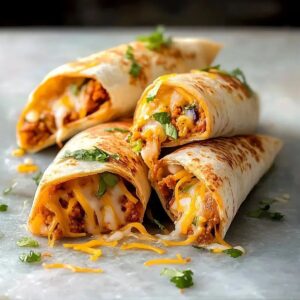 Loaded Cheesy Pocket Tacos Recipe