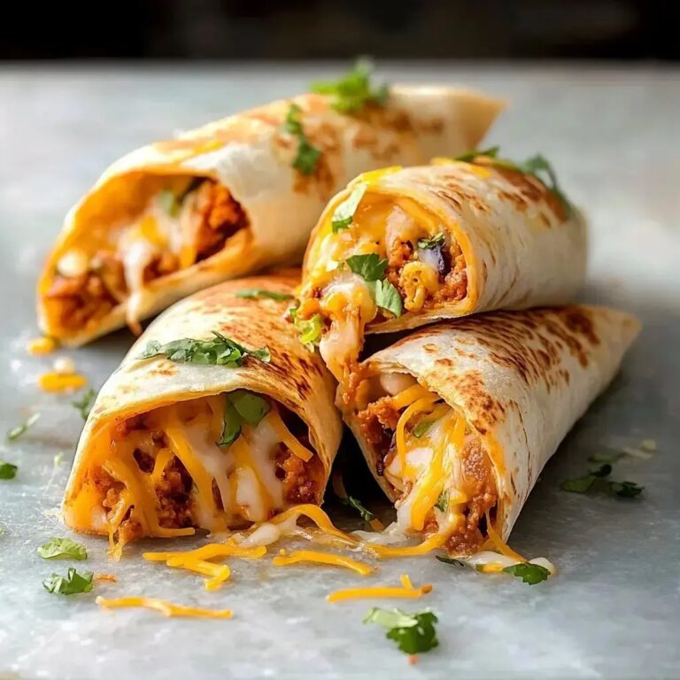 Loaded Cheesy Pocket Tacos Recipe