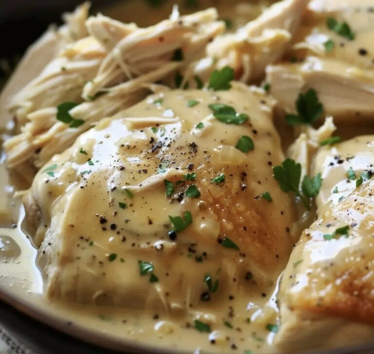 Crockpot Chicken and Gravy Recipe