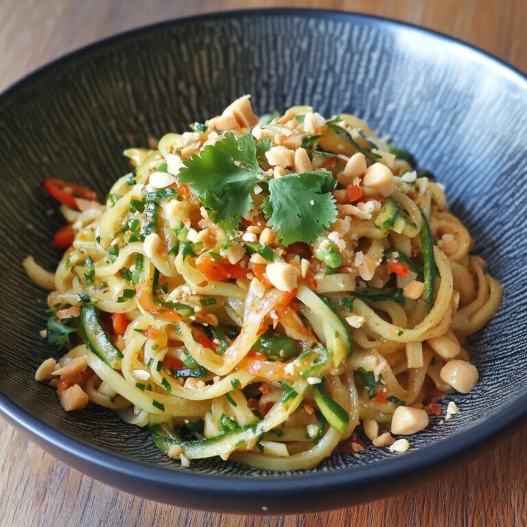 Zucchini Pad Thai Delight Recipe