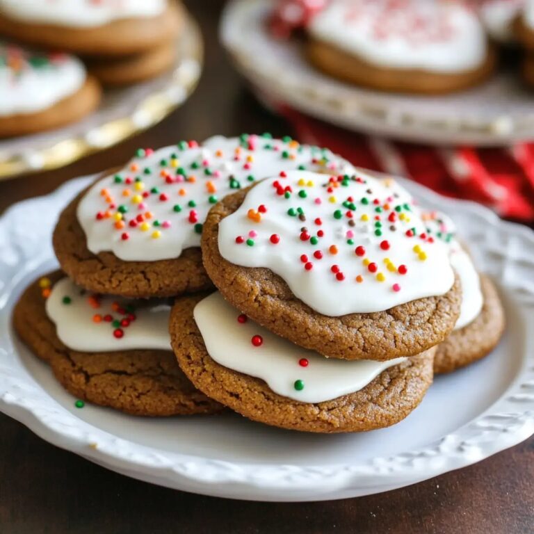 Soft Gingerbread Cookies Recipe