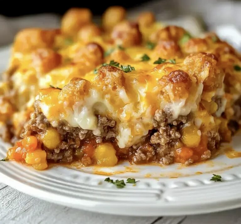 Shepherds Pie Tater Tot Casserole Recipe