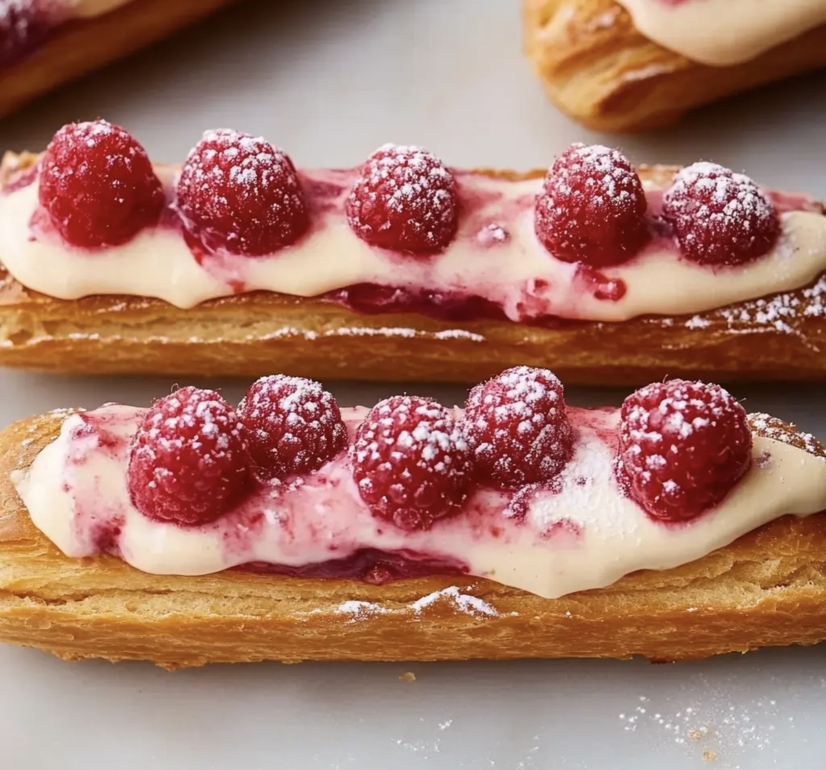 Elegant Raspberry Eclairs Recipe