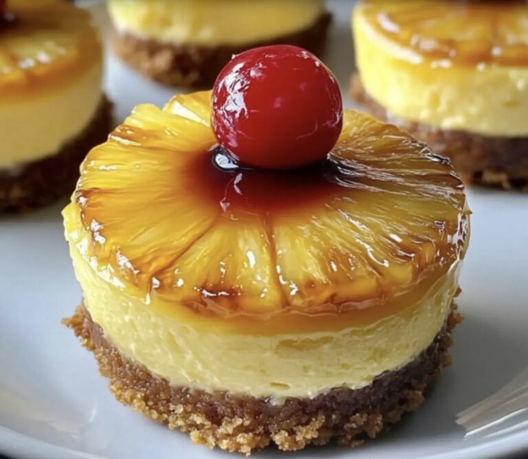 Pineapple Upside-Down Cheesecake Recipe