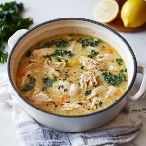 Greek Egg-Lemon Soup Recipe