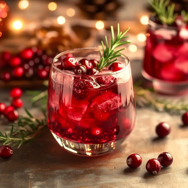 Christmas Ornament Cocktail Recipe