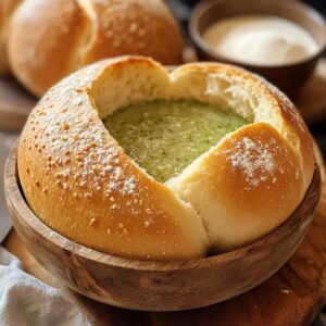 Hearty Bread Bowls Recipe